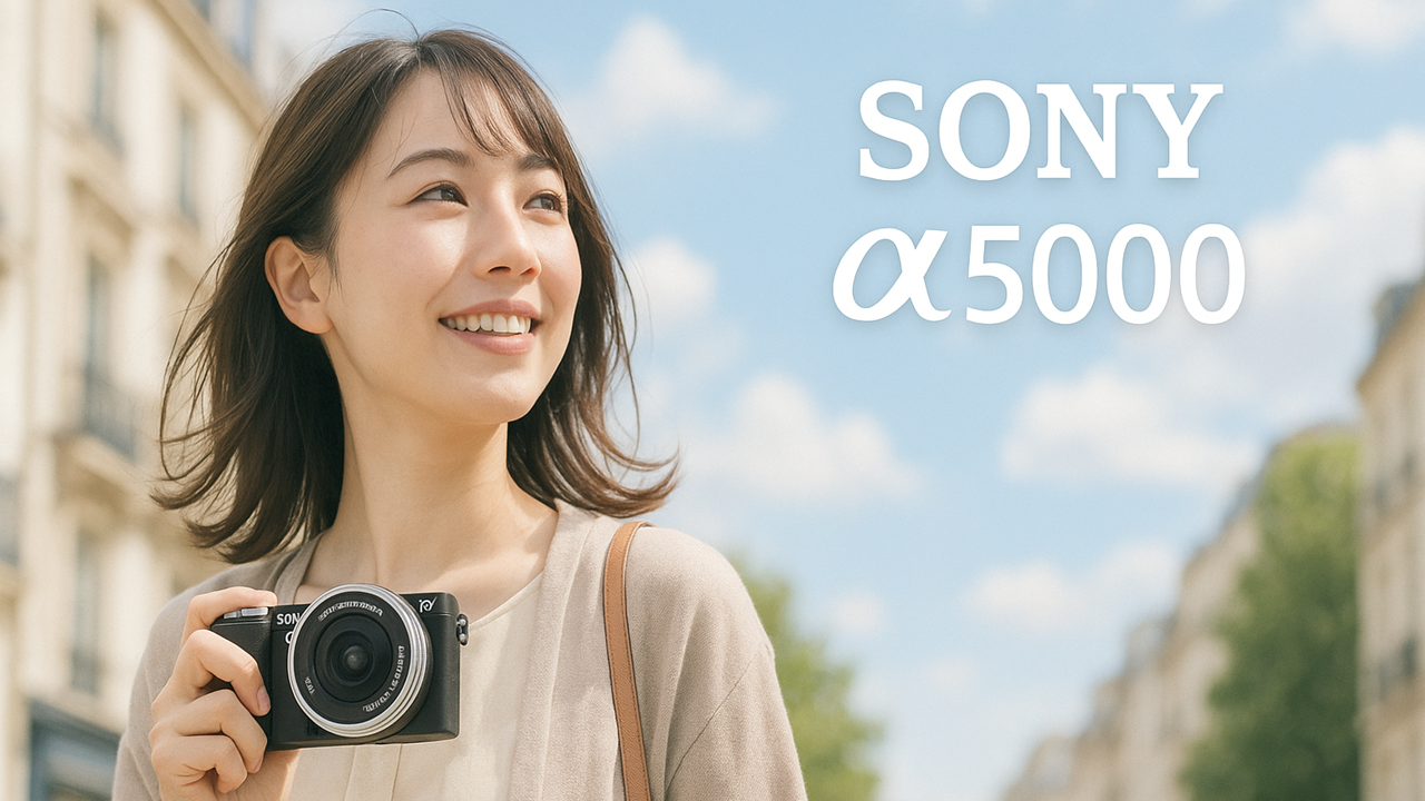 SONY【α5000】の口コミ評判|使いやすさ抜群!スマホ転送も簡単 SONY【α5000】の口コミ評判|使いやすさ抜群!スマホ転送も簡単