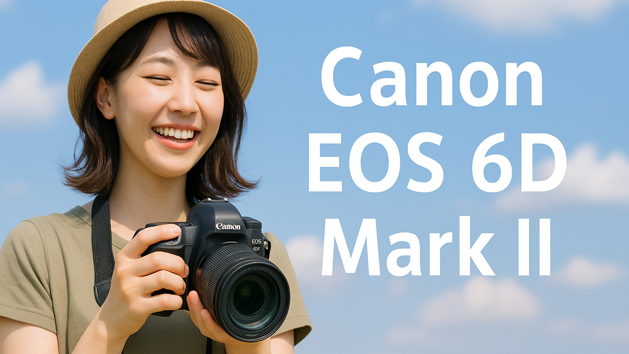 Canon【EOS6DMK2】のアイキャッチ画像