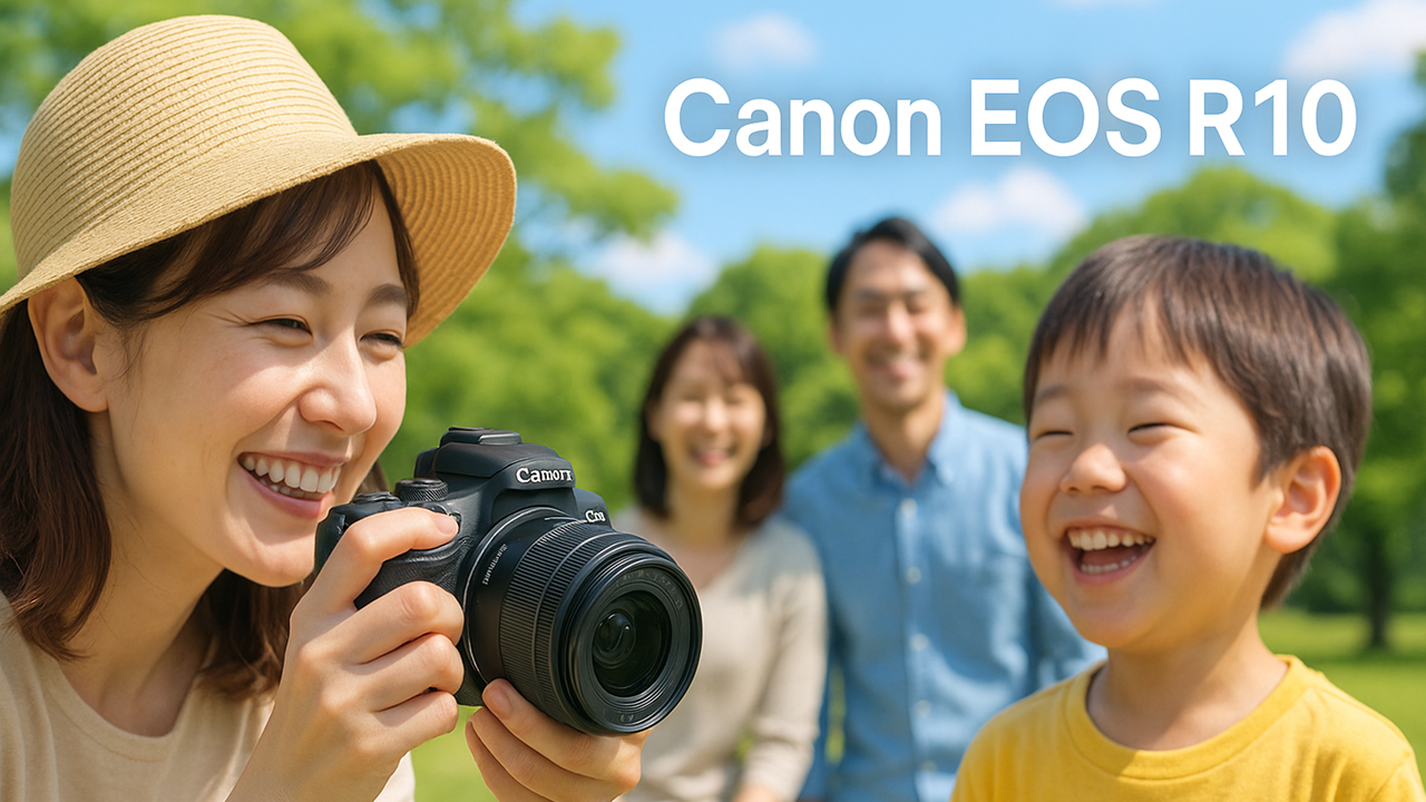Canon【EOS R10】のアイキャッチ画像