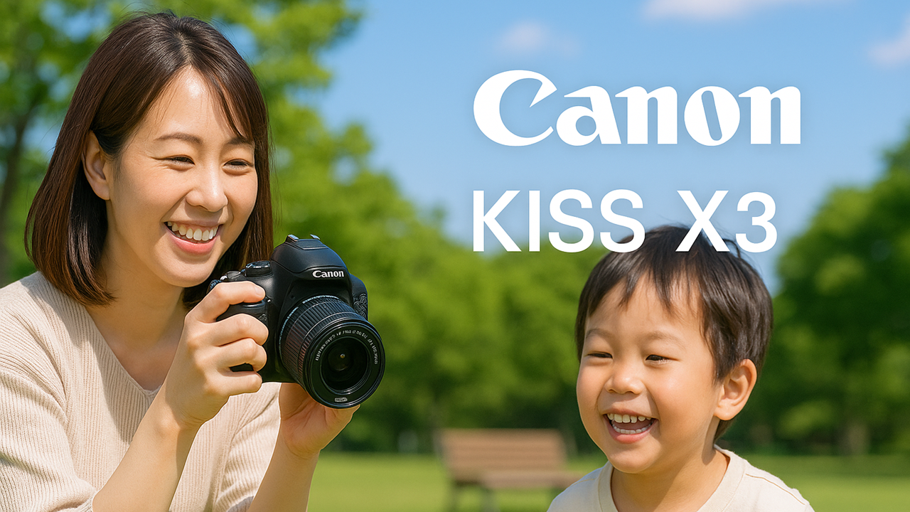 Canon【KISS X3】のアイキャッチ画像