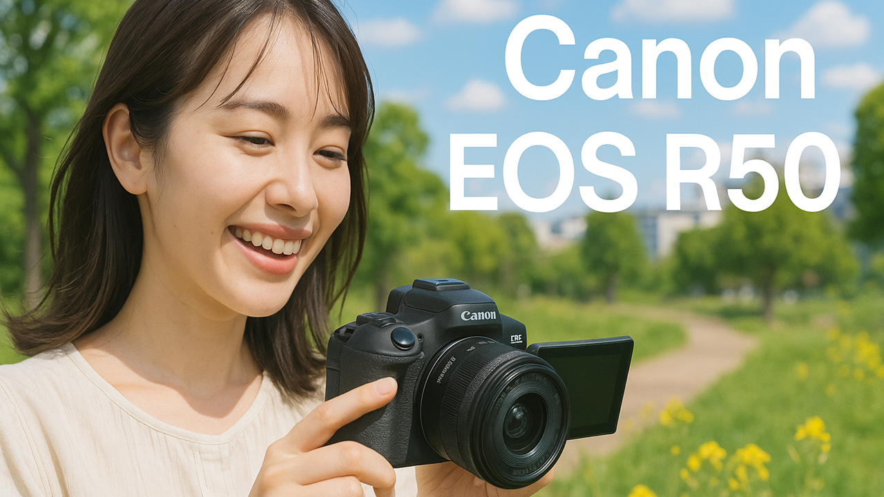 Canon【EOS R50】のアイキャッチ画像